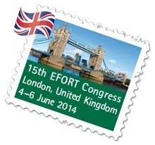 15th EFORT Congress in London, 4 – 6 June 2014
