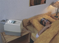 Photo: Clinical quality ventilator for home use