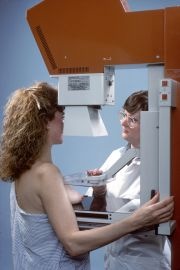 A pain-relieving gel may reduce breast discomfort during mammography exams.